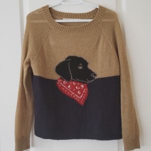 Camel Dog Wool-Blend Sweater